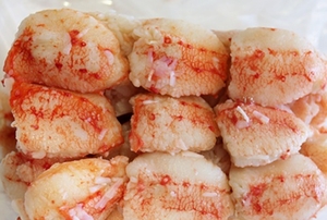 Краб очищенное мясо "Колено" упаковка 500 грамм